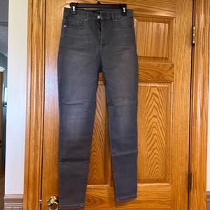 NWT Banana Republic jeans, grey/faded grey. Size 28. High-rise skinny.